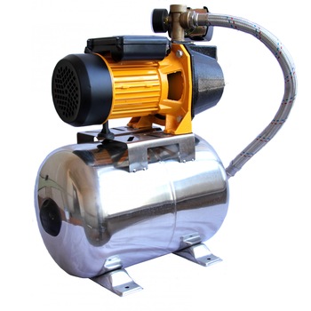 Hidrofor Maxima JY 100A(a)/24 1100 W rezervor inox 24 Litri Hidrofor Maxima JY 100A(a)/24 1100 W rezervor inox 24 Litri