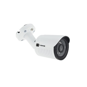 Camera de Supraveghere ICANSEE, Exterior, Color, IP ONVIF, Model ICSS-IP2400S V1 Full HD 1080p/ 2.4MP, Senzor Imagine SONY CMOS, Lentila Fixa 3,6mm, Night Vision 20 metri, IP66, Carcasa Alba Camera de Supraveghere ICANSEE, Exterior, Color, IP ONVIF, Model ICSS-IP2400S V1 Full HD 1080p/ 2.4MP, Senzor Imagine SONY CMOS, Lentila Fixa 3,6mm, Night Vision 20 metri, IP66, Carcasa Alba