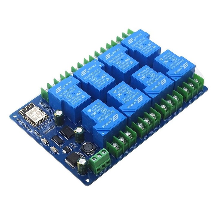 Modul 8 relee 30A, ESP8266