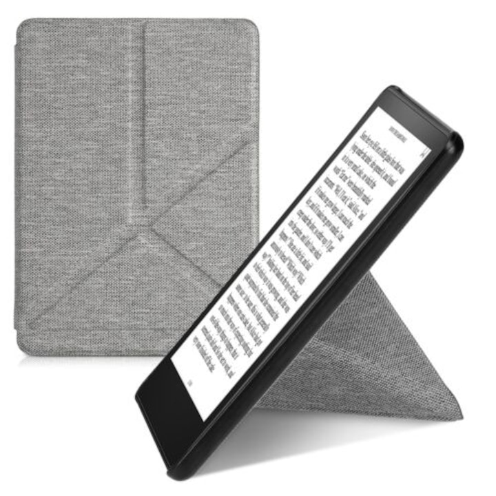 Amazon Kindle Paperwhite 11 tok, Kwmobile, szürke, textil, 57765.25