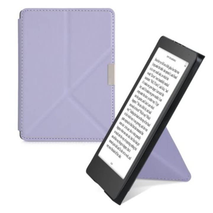 Tok Kobo Aura Edition 2, Kwmobile, lila, öko-bőr, 41181.108