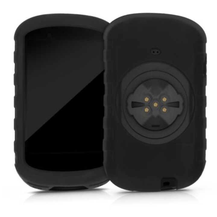 Védőtok Garmin Edge 830 GPS-hez, Kwmobile, fekete, szilikon, 49316.01