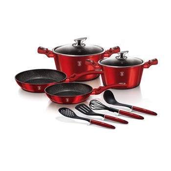 Set gatit 10 piese Berlinger Haus Burgundy Edition