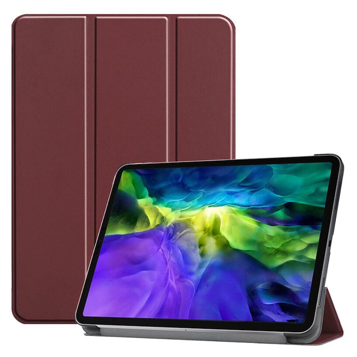 Husa pentru tableta, Smartphosis, Pentru iPad Pro 12.9 2018 / 2020 / 2021 / 2022, Maro