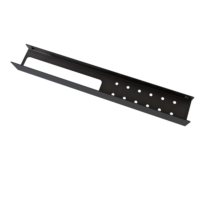 Raft, Dabstory, Inox, 60x9x8 cm, Negru