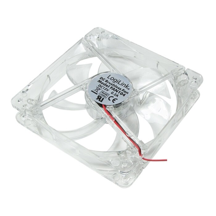 Ventilator computer, Logilink, 120x120x25mm, 12cm, 4pin, LED