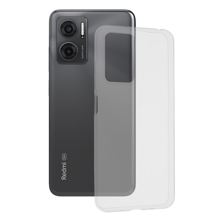 Прозрачен защитен калъф AZIAO за Xiaomi Redmi 10 5G, Invisible Trend, Diamond Hexa Anti-Drop Technology, Perfect Fit, Transparent