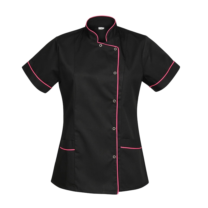 Дамска козметична блуза, M&C, Staples, черно/розово, 38