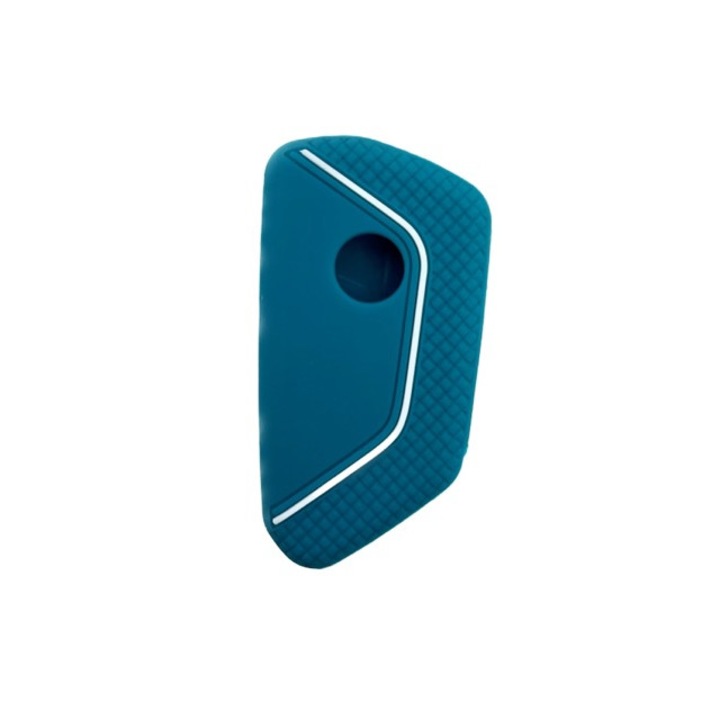 Autó kulcstartó VW Golf 8 / Skoda Octavia 4 / VW ID3 / Seat Leon 2020, Blue Lagoon