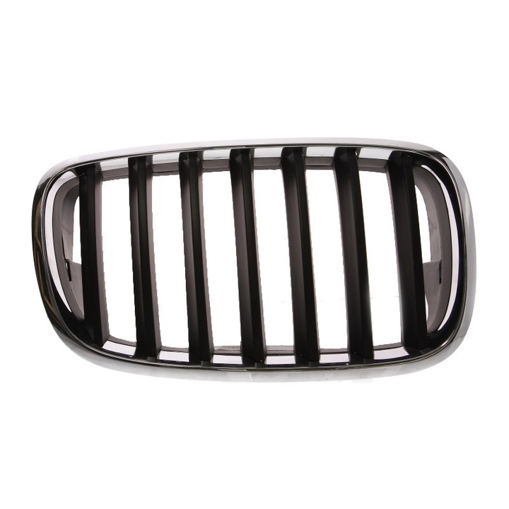 Grila radiator dreapta negru/crom Bmw X5 E70, X6 E71, E72 10.2006-07.2014