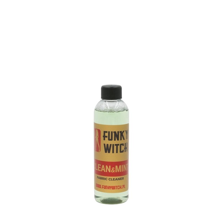 Разтвор за почистване на тапицерия, Funky Witch, Clean & Mint Fabric Cleaner, 215 мл