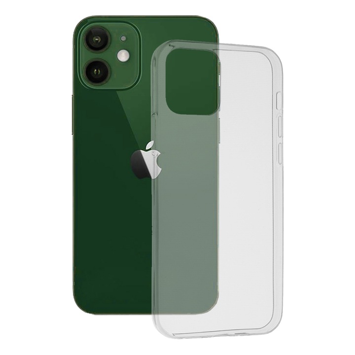 Прозрачен защитен калъф AZIAO за Apple iPhone 12 / 12 Pro, Invisible Trend, Diamond Hexa Anti-Drop Technology, Perfect Fit, Transparent