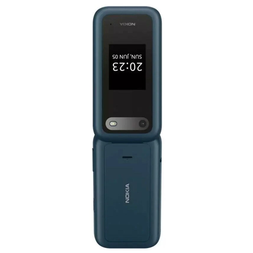 携帯電話（4G）Nokia 2660 Flip ブルー Telefon mobil Nokia 2660 Flip, Dual SIM, 4G, Blue - eMAG.ro