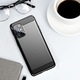 Защитен калъф, съвместим с OnePlus 8T, Carbon Silicone, Черен