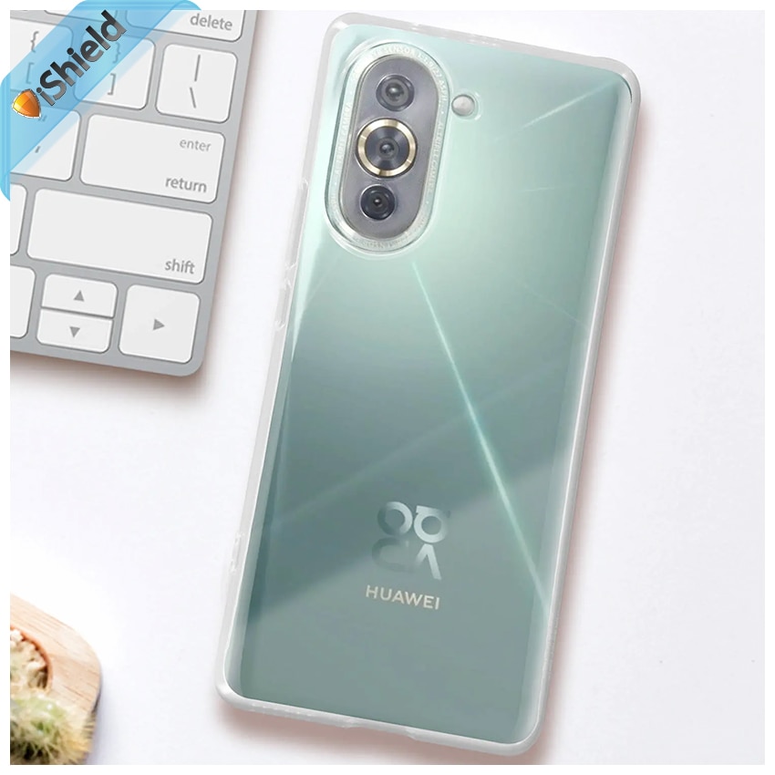 Husa pentru Huawei Nova 10, din silicon, ultraslim 0.3mm, iShield EasyFit, Techsuit, Transparenta