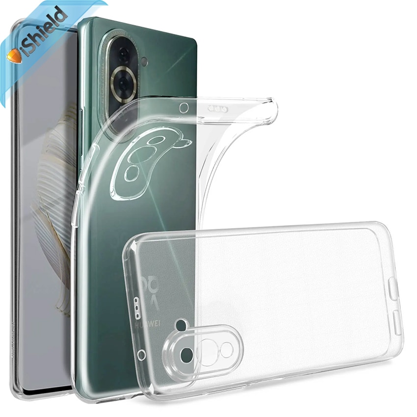 Husa pentru Huawei Nova 10, din silicon, ultraslim 0.3mm, iShield EasyFit, Techsuit, Transparenta