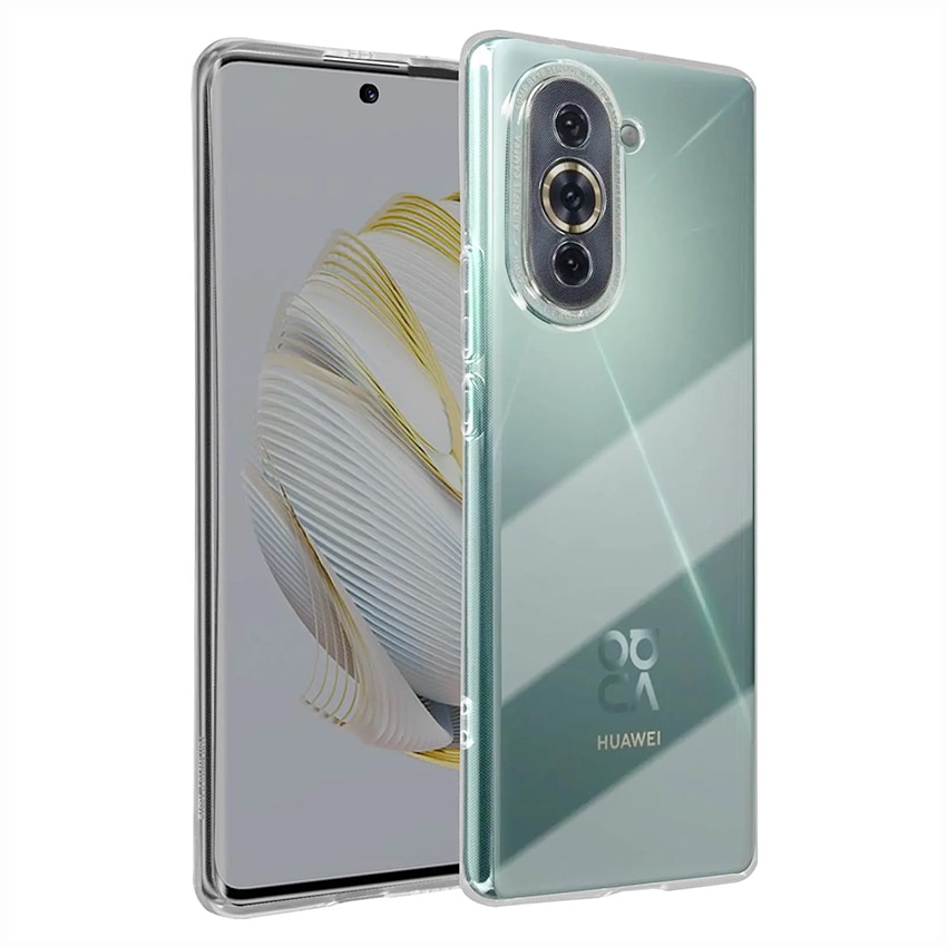 Husa pentru Huawei Nova 10, din silicon, ultraslim 0.3mm, iShield EasyFit, Techsuit, Transparenta