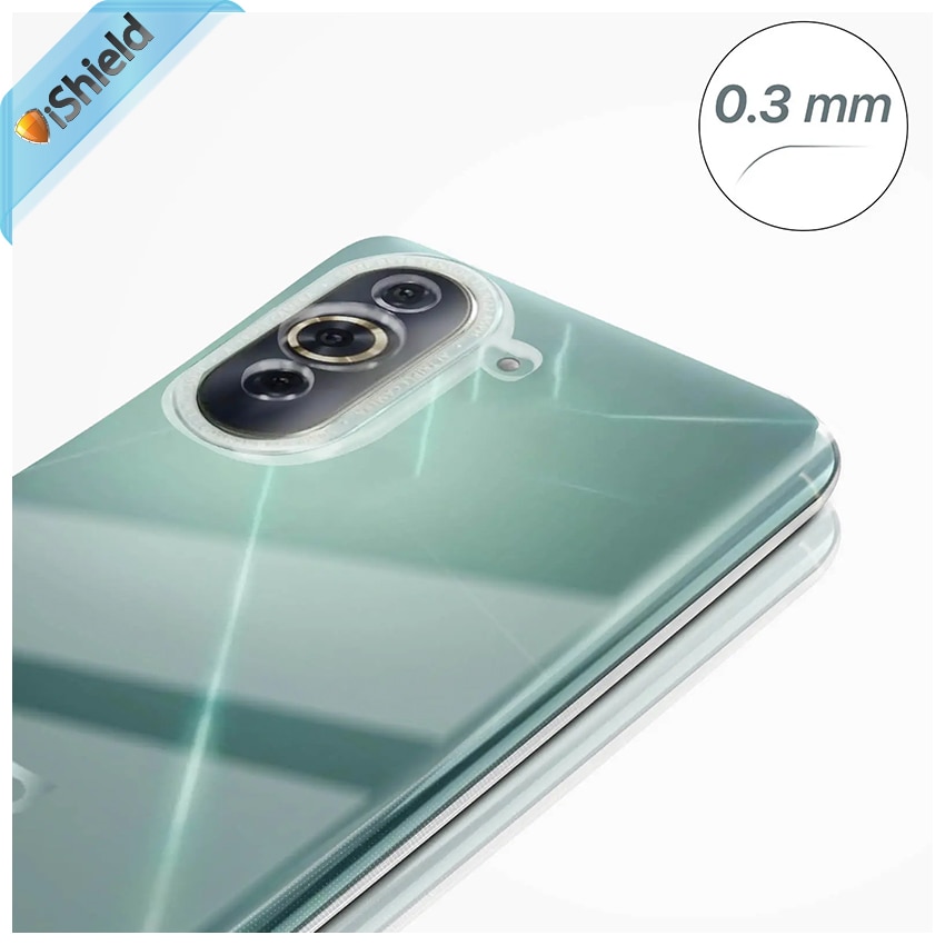 Husa pentru Huawei Nova 10, din silicon, ultraslim 0.3mm, iShield EasyFit, Techsuit, Transparenta