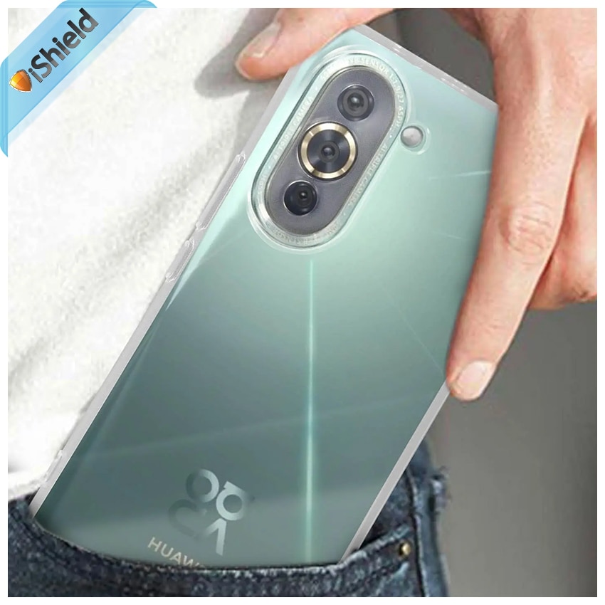 Husa pentru Huawei Nova 10, din silicon, ultraslim 0.3mm, iShield EasyFit, Techsuit, Transparenta