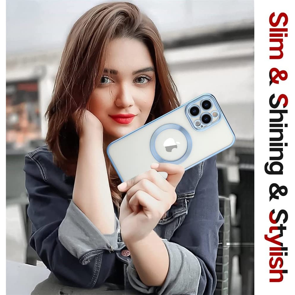 Husa MagSure Blue, compatibil cu IPhone 11 Pro Max