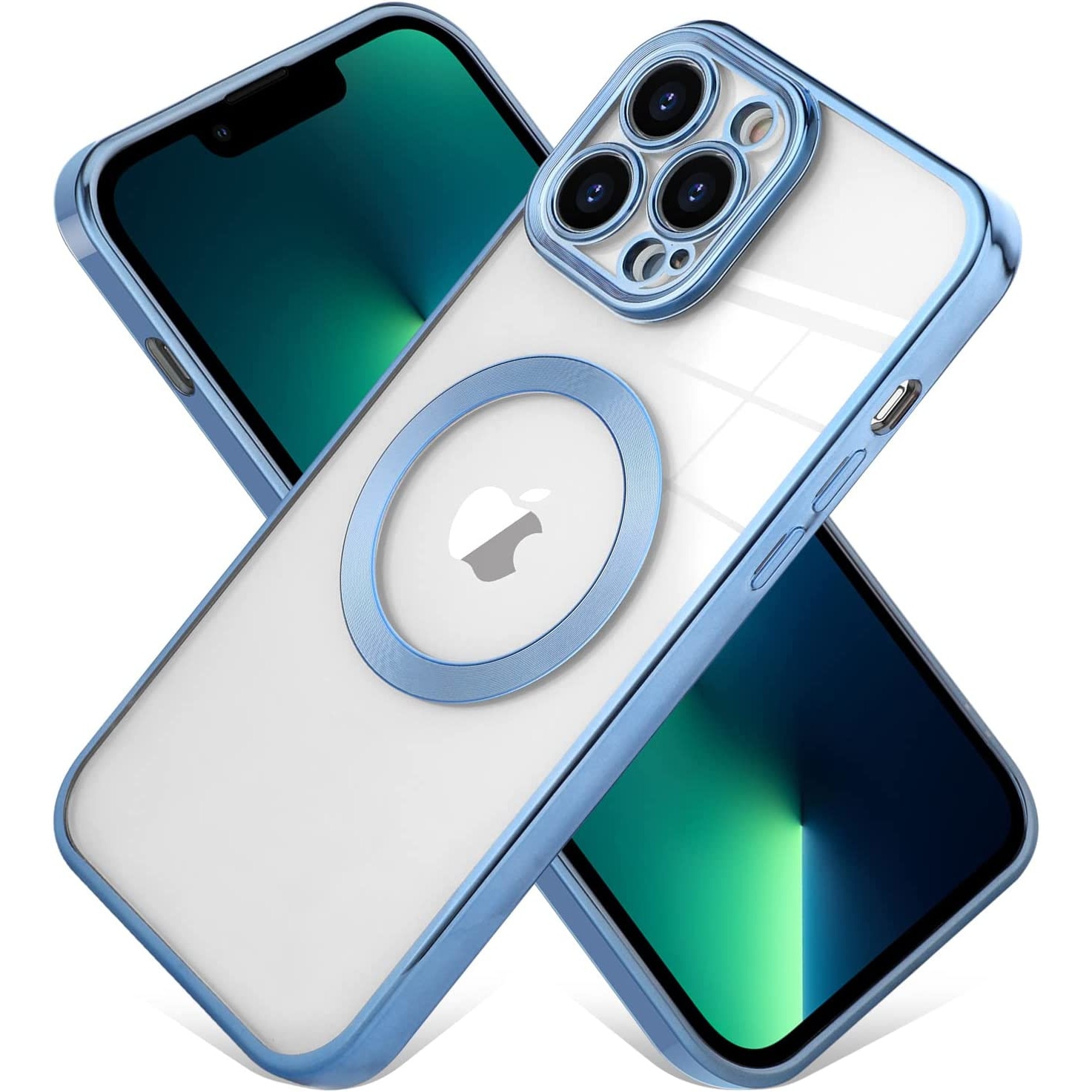 Husa MagSure Blue, compatibil cu IPhone 11 Pro Max
