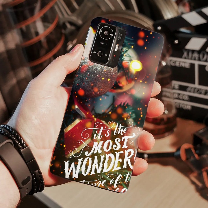Коледен калъф, съвместим с модел Xiaomi Mi 10T It's the most Wonderful time of the Year, Silicon, TPU, Vice versa