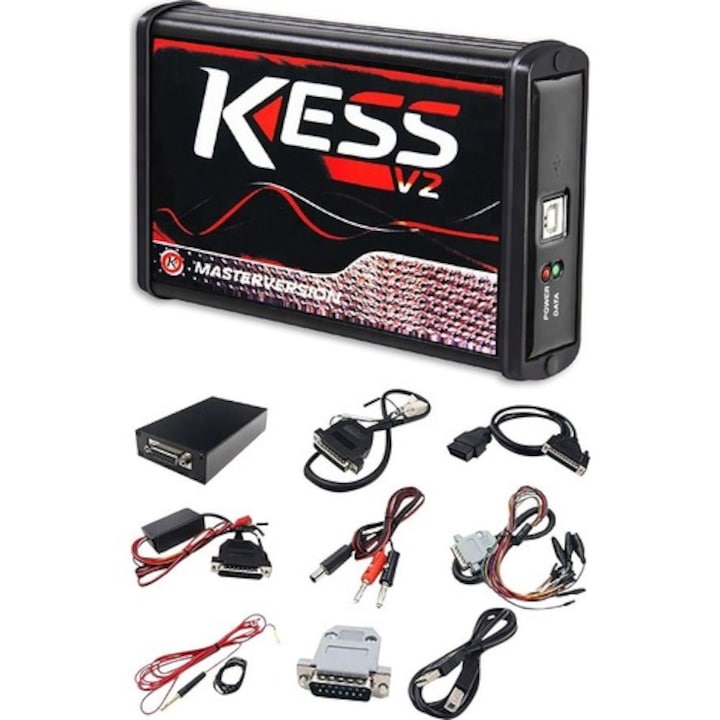 Автомобилен тестер KESS V2 Master, Версия RED Remapping Chiptuning v5.017
