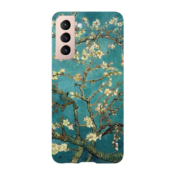 Husa compatibila cu Samsung Galaxy S20 model Almond Blossoms Van Gogh, Silicon, TPU, Viceversa