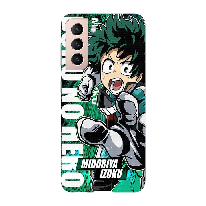 Husa compatibila cu Samsung Galaxy S22 Plus model Boku no hero Midoriya Izuku, Silicon, TPU, Viceversa