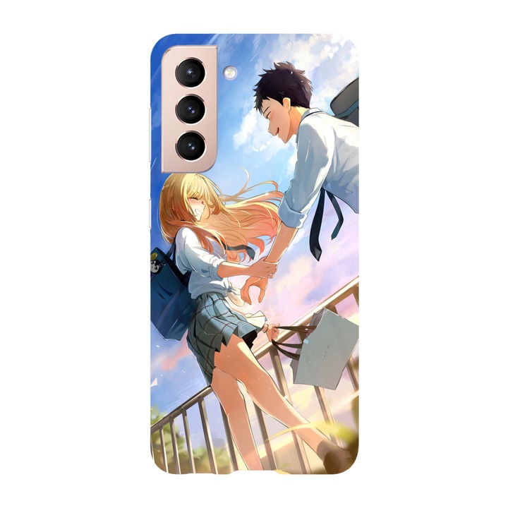 Husa compatibila cu Samsung Galaxy S21 FE model My Dress Up Darling Anime, Silicon, TPU, Viceversa
