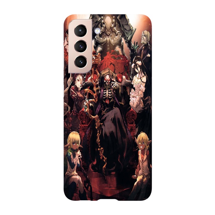 Husa compatibila cu Samsung Galaxy S21 FE model Overlord Anime, Silicon, TPU, Viceversa