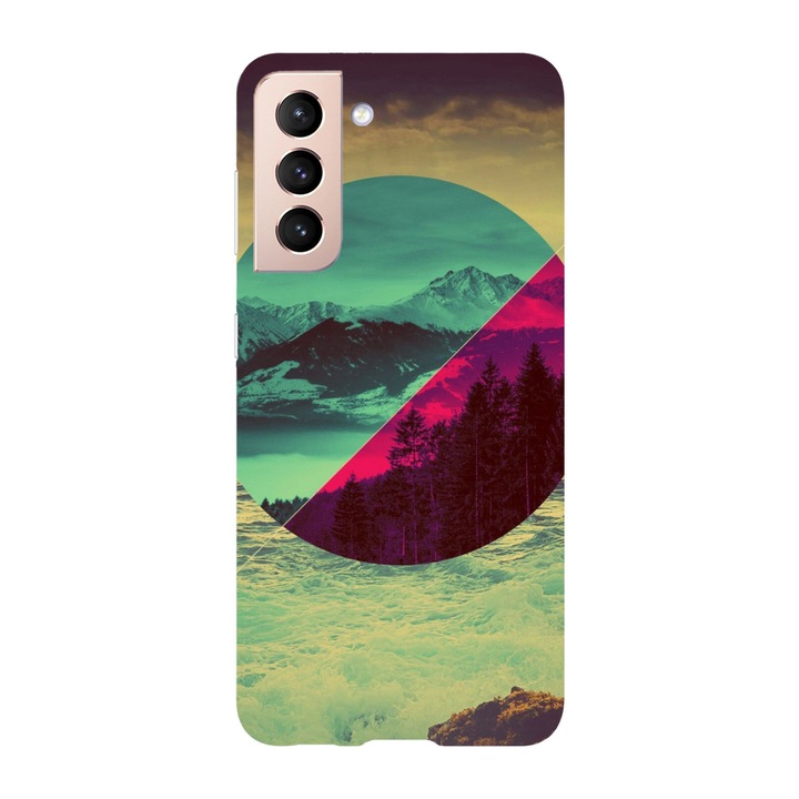 Капак, съвместим с модел Samsung Galaxy S22 Ultra Абстрактна хипстърска разлика, Силикон, TPU, обратното