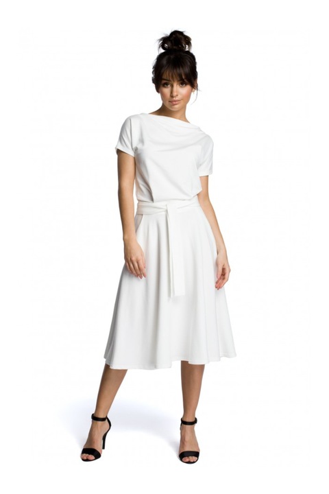 Дамска рокля, Шнур, Памук, Модал, Червена