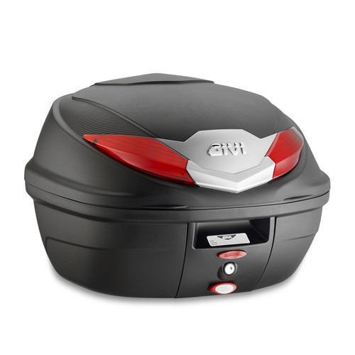 Top Case Givi B360N Monolock negru cu catadioptrii rosii 36 lt.