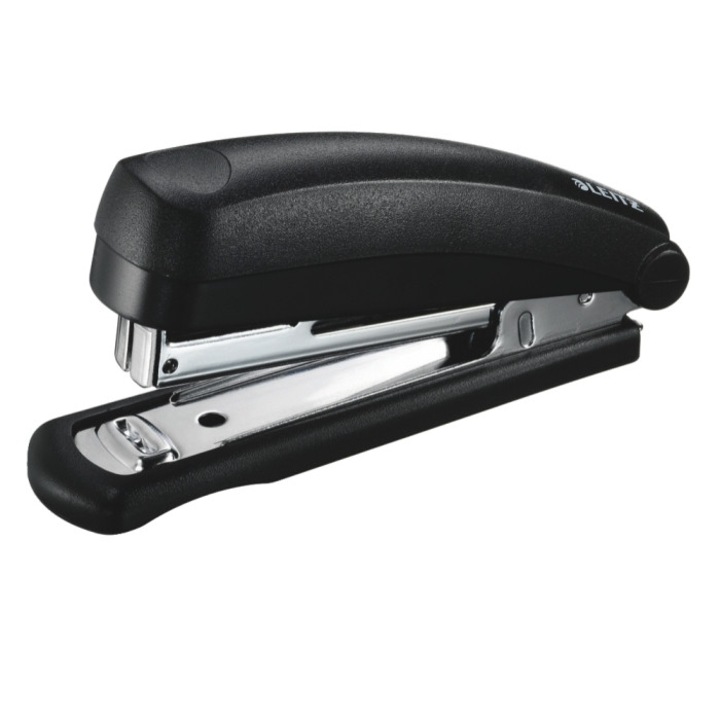 Телбод LEITZ Mini 5517, С телчета номер 10, 10 листа, Черен