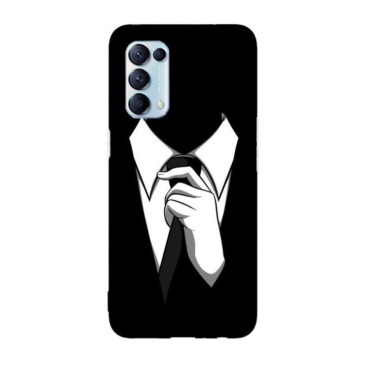 Капак, съвместим с Oppo Reno 5 4G модел Mr. Anonymous, Silicon, TPU, Viceversa