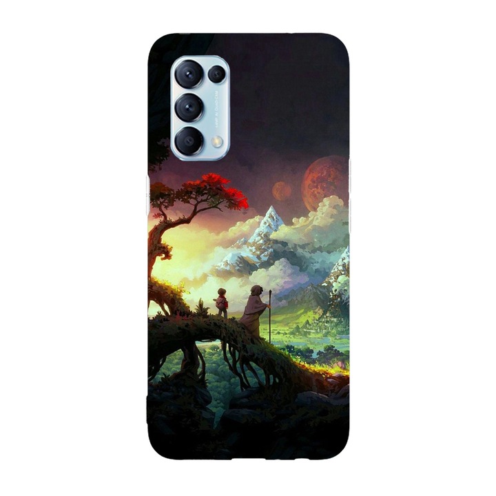 Калъф, съвместим с модел Oppo Reno 5 4G The worm world saga, силикон, TPU, Vice versa