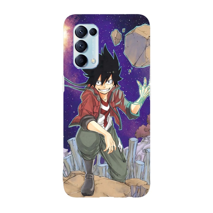 Капак, съвместим с Oppo Reno 5 4G модел Shiki Granbell Edens Zero, силикон, TPU, обратно