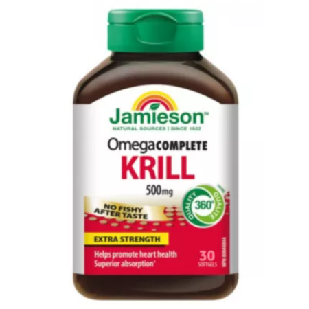 Omega Complet Pure Krill 1000mg, Jamieson, 30 capsule moi