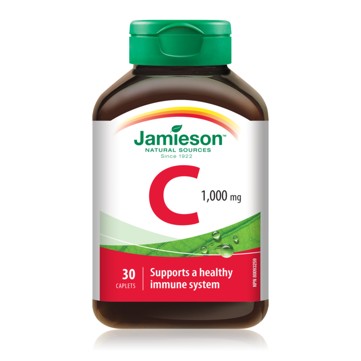 Vitamina C 1000mg, Jamieson, 30 capsule