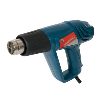 Pistol aer cald 2000W , 600 grade , variator Silverline Pistol aer cald 2000W , 600 grade , variator Silverline