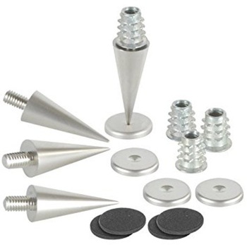 Set Con/Spike Dayton Audio DSS-3 Satin Nickel, set 4 bucati Set Con/Spike Dayton Audio DSS-3 Satin Nickel, set 4 bucati