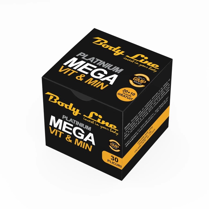 Mega Vit & Min – 30 plicuri miere cu vitamine