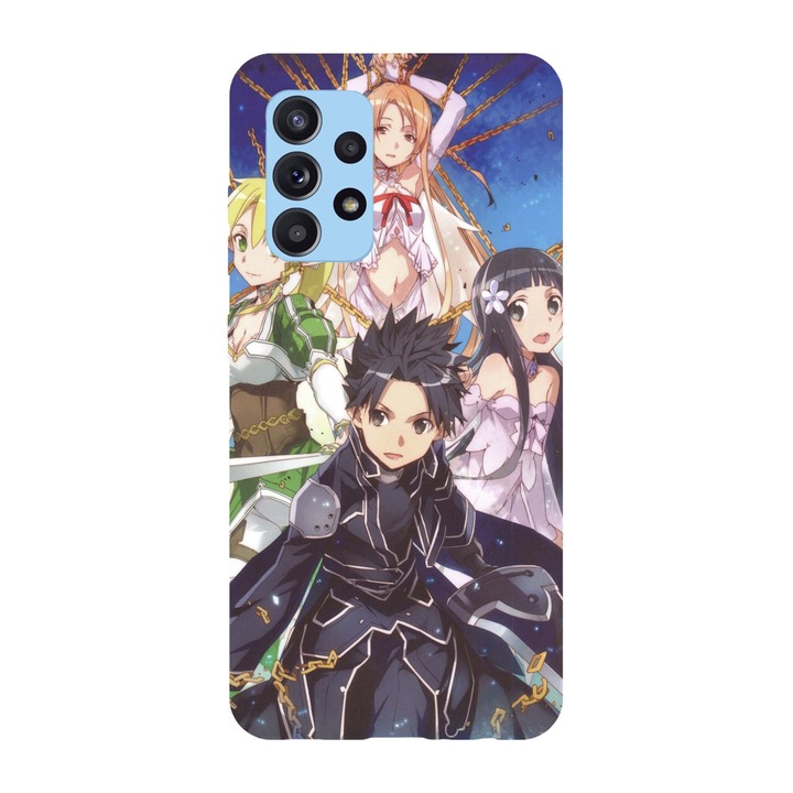 Husa compatibila cu Samsung Galaxy A72 model ALfheim Online SAO, Silicon, TPU, Viceversa