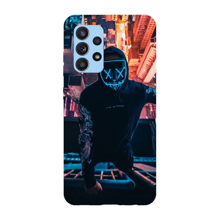 Кейс съвместим с модел Samsung Galaxy A51 5G Adrenaline rush, силикон, TPU, обратното