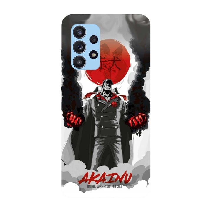 Кейс съвместим с Samsung Galaxy A51 5G модел Akainu One Piece, силикон, TPU, обратното