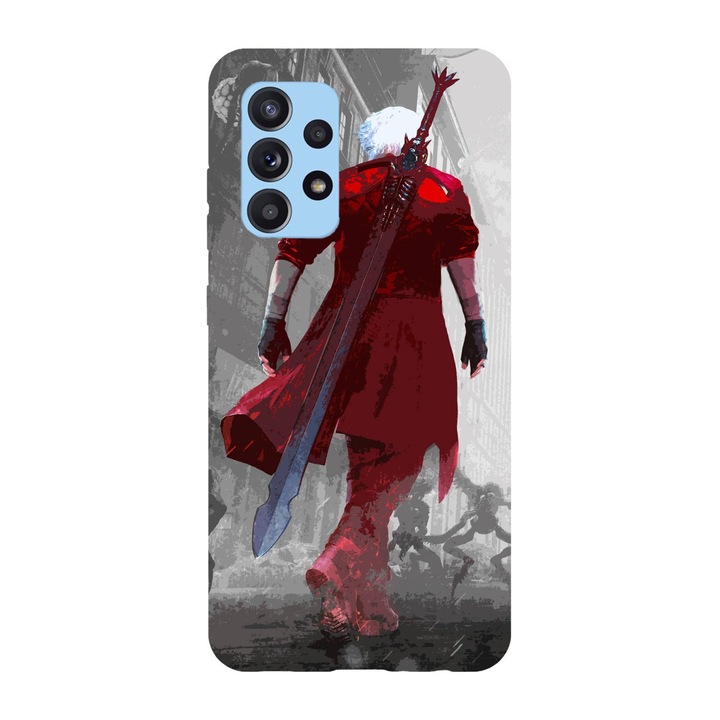 Кейс съвместим с модел Samsung Galaxy A51 5G Dante, силикон, TPU, обратното