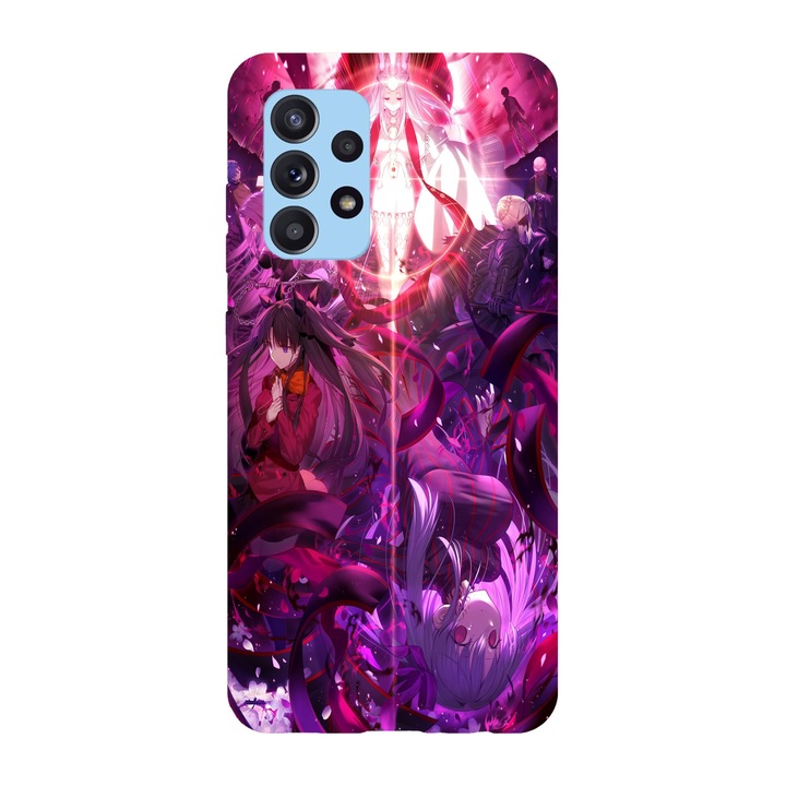 Кейс съвместим с модел Samsung Galaxy A51 5G Fate stay night anime, силикон, TPU, обратното