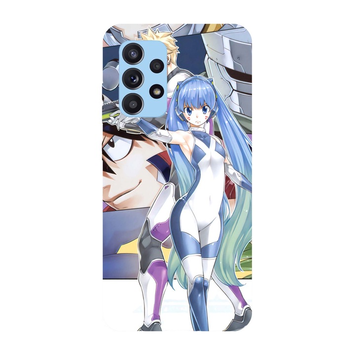 Капак, съвместим с Samsung Galaxy A51 5G модел Hermit Mio Edens Zero, силикон, TPU, обратно