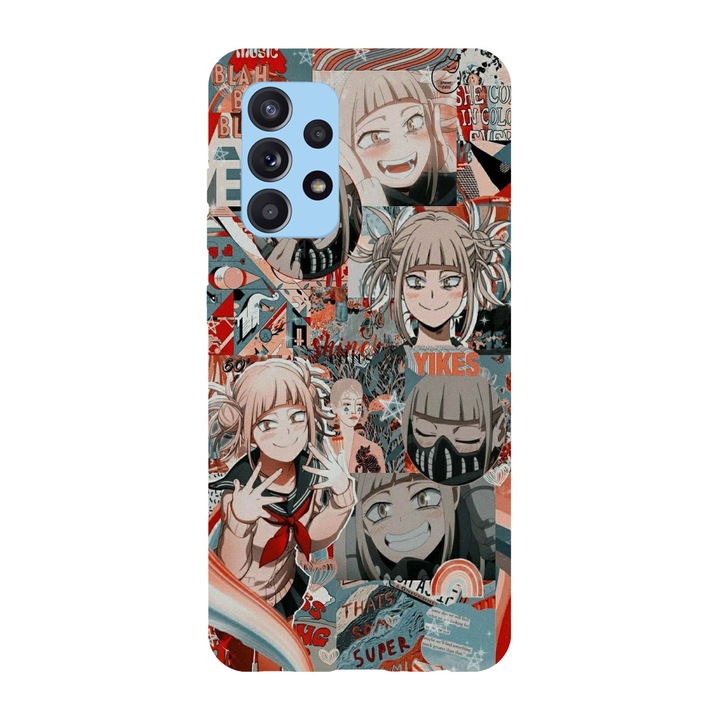Husa compatibila cu Samsung Galaxy A41 model My hero academia Himiko Toga, Silicon, TPU, Viceversa